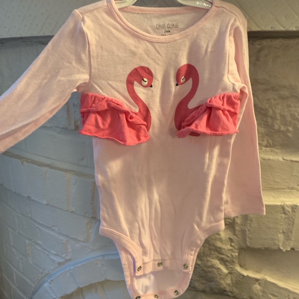 Okie Dokie Long sleeve Onsie